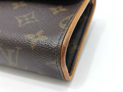 LOUIS VUITTON Monogram Louis Vuitton Pochette Florentine M51855 FL0053 S Pouch