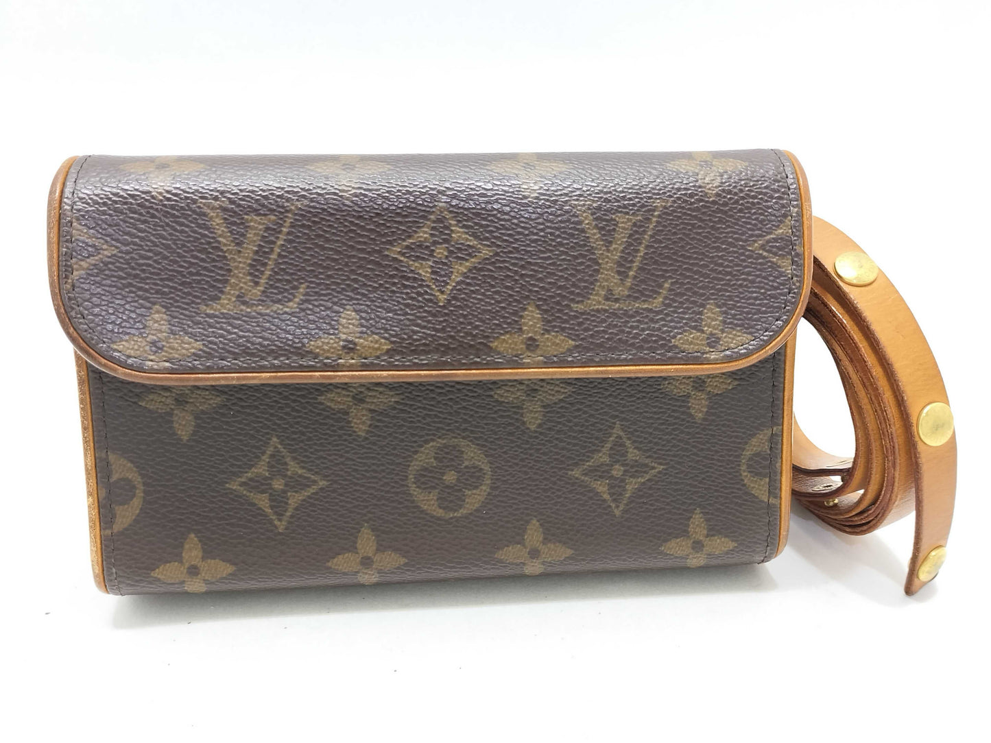 LOUIS VUITTON Monogram Louis Vuitton Pochette Florentine M51855 FL0053 S Pouch