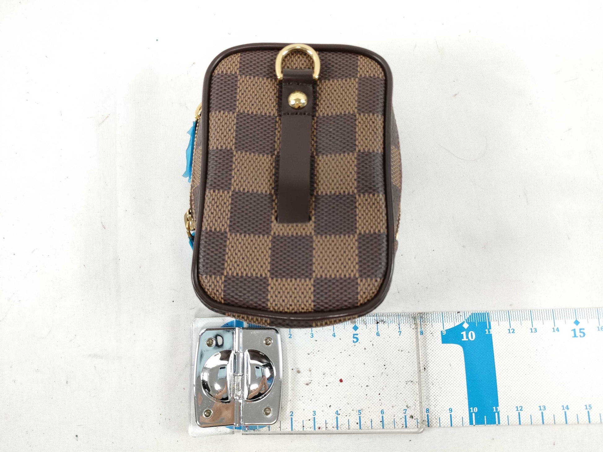 LOUIS VUITTON Damier Shoulder Bag Coin Case