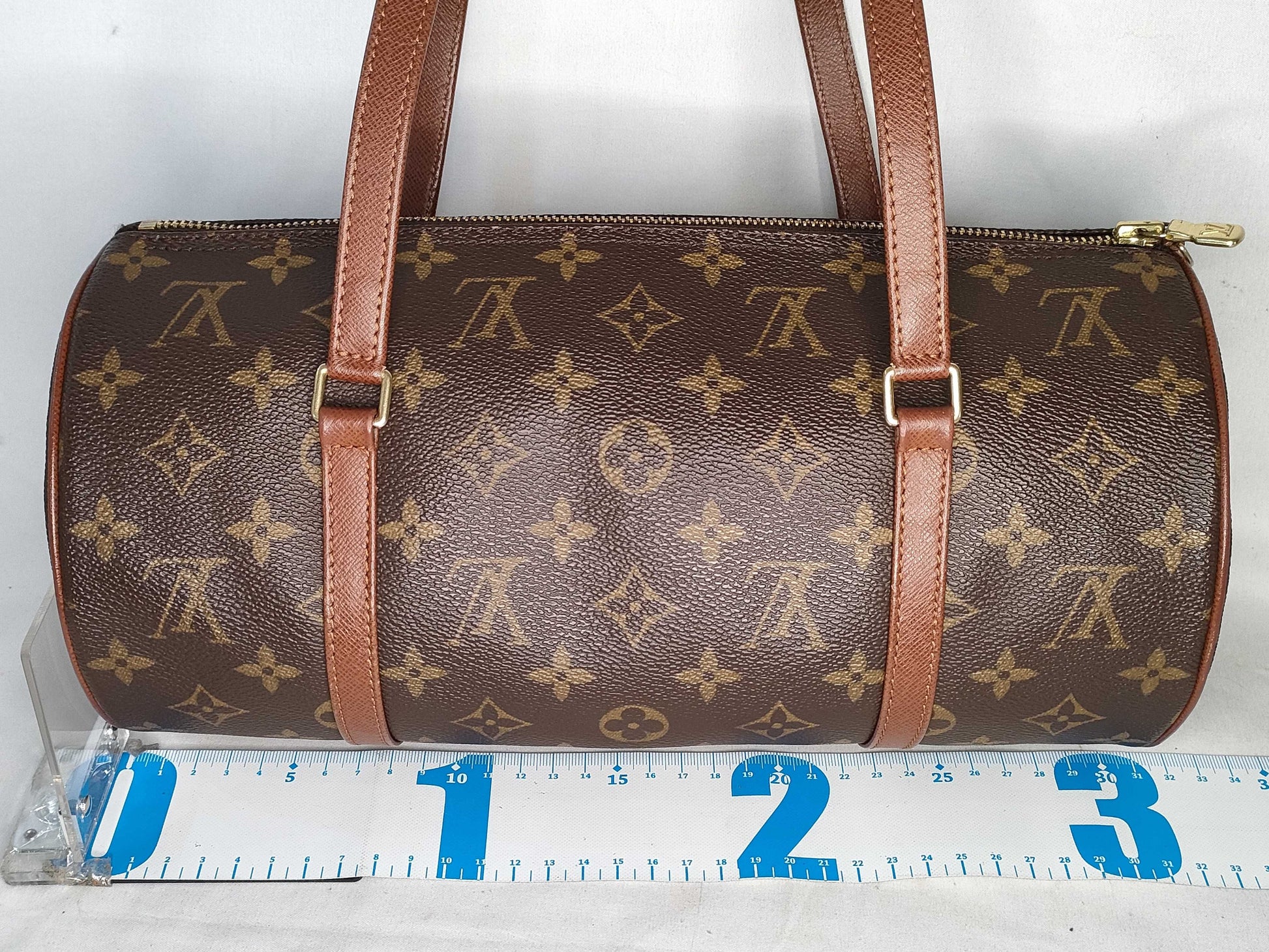 LOUIS VUITTON Monogram Papillon 30 Handbag SP1010 m51385 Handbag