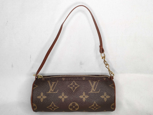 LOUIS VUITTON Monogram Handbag with Papillon Pouch