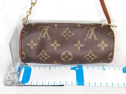LOUIS VUITTON Monogram Handbag with Papillon Pouch