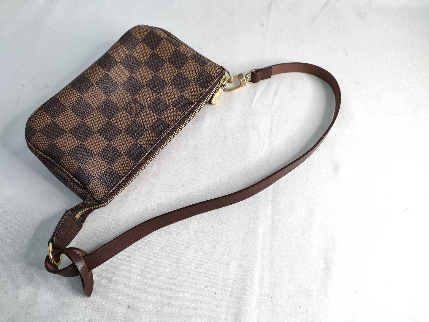 LOUIS VUITTON Damier Mini Pochette Accessory Handbag