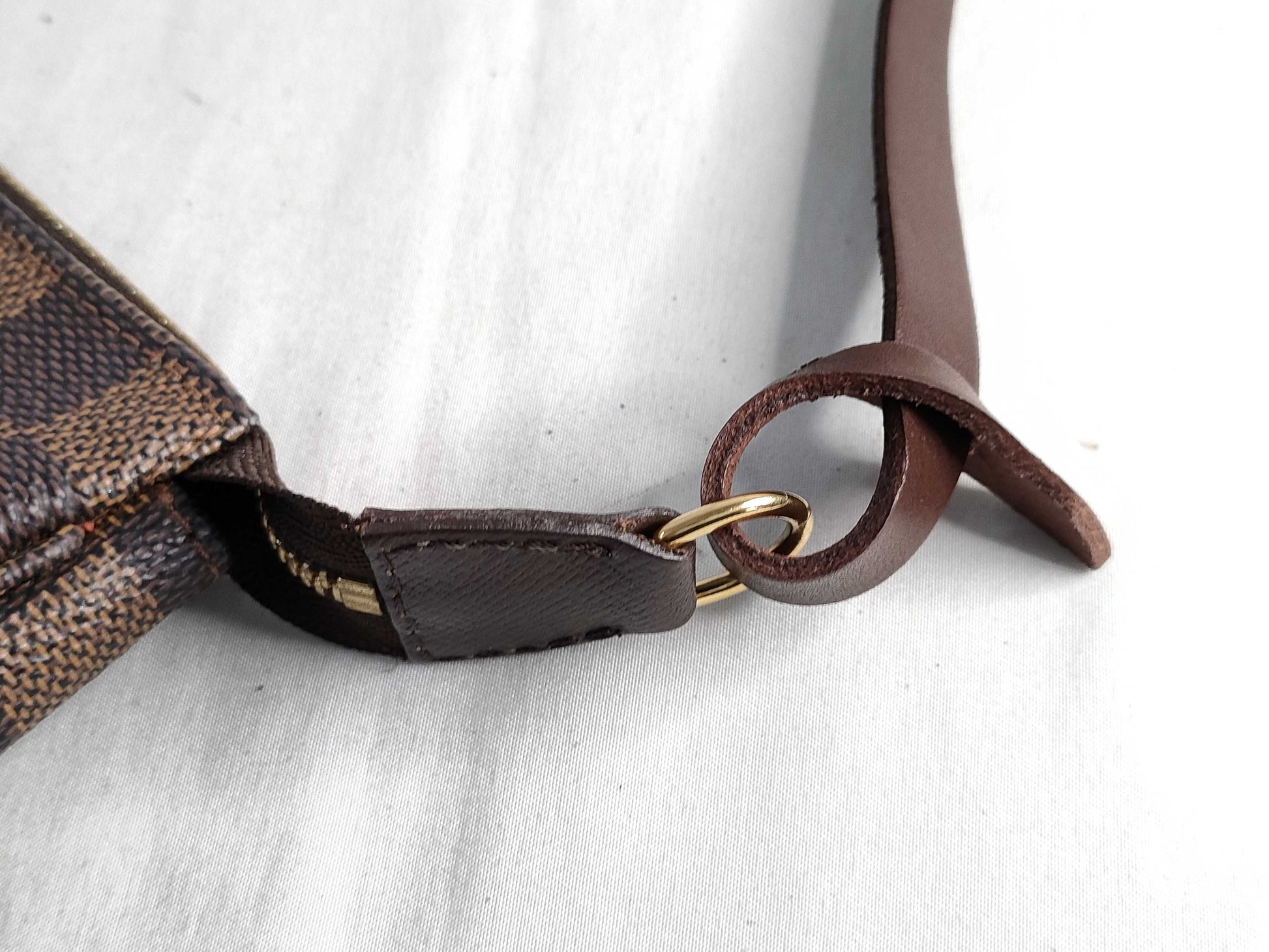 LOUIS VUITTON Damier Mini Pochette Accessory Handbag