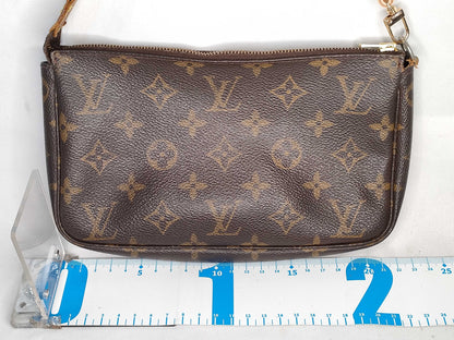 LOUIS VUITTON Monogram Pochette Accessoires M51980 Handbag