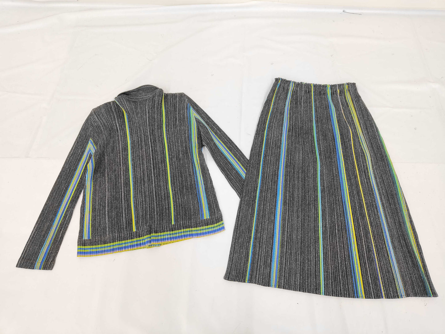 ISSEY MIYAKE Pleats Please denim pattern set, other apparel