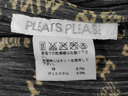 ISSEY MIYAKE Pleats Please All-Over Print Apron Other Apparel