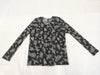 ISSEY MIYAKE Pleats Please all-over print cardigan top