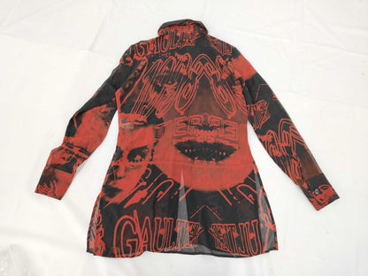 JEAN PAUL GAULTIER Jean Paul Gaultier Power Net Blouse Shirt