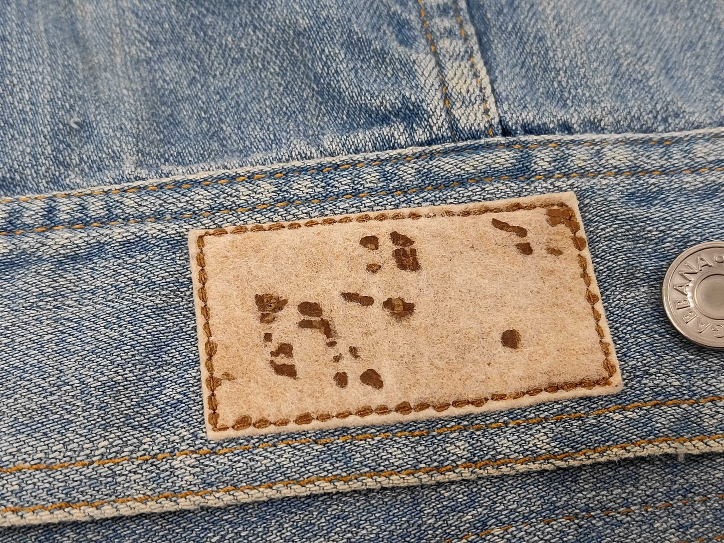 DOLCE&GABBANA denim jacket jacket