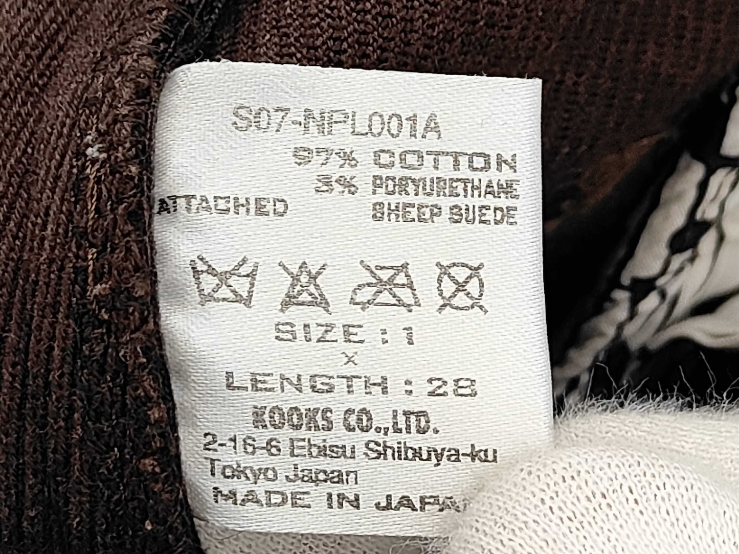 Number Nine Archive Pants