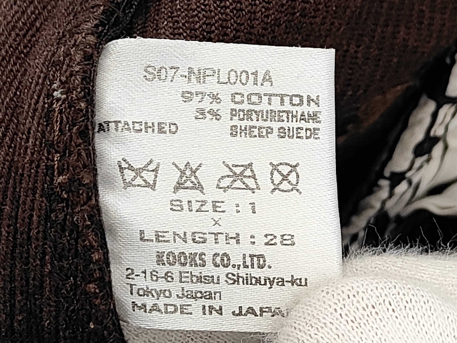 Number Nine Archive Pants