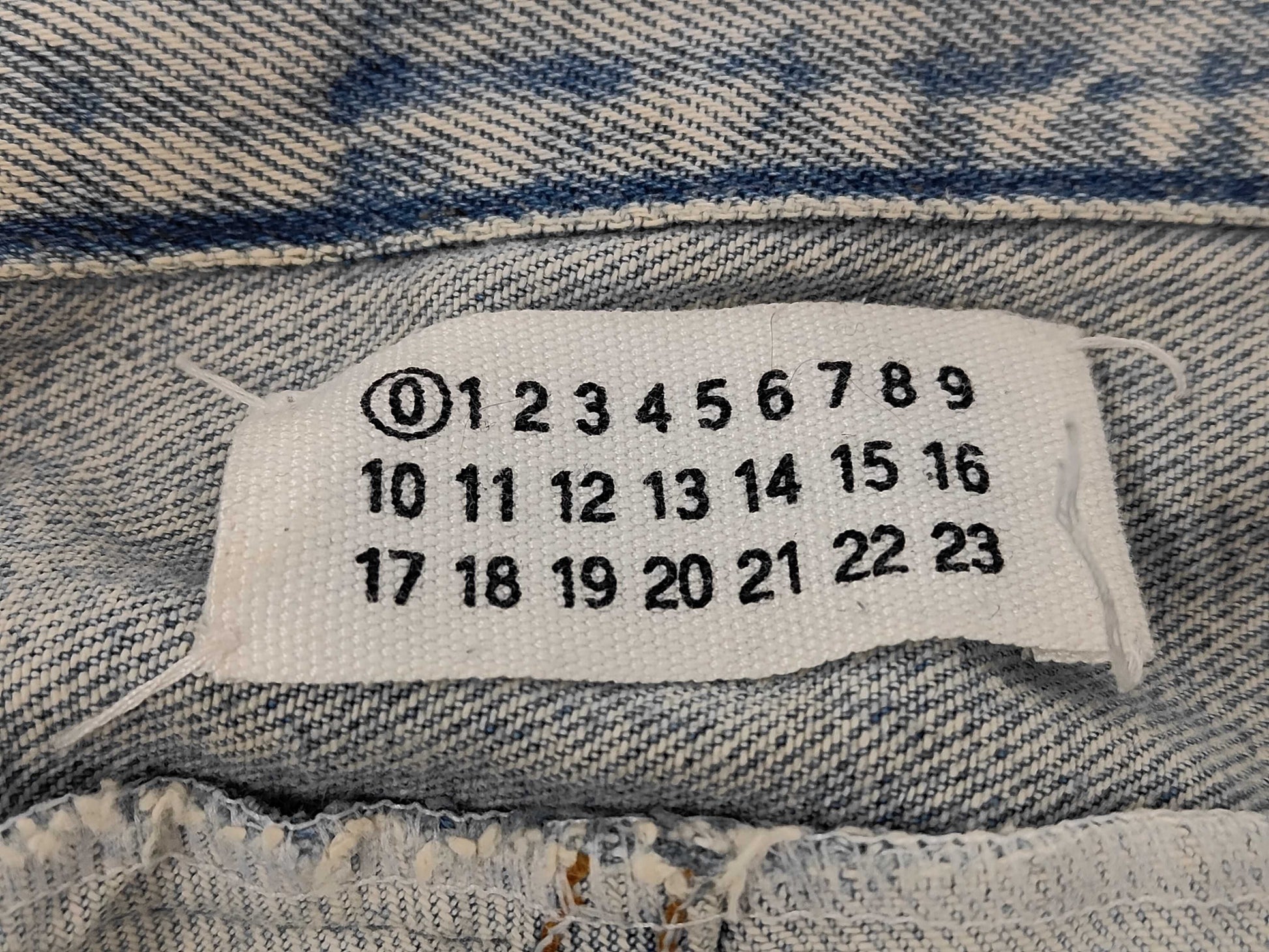 Maison Martin Margiela Artisanal Denim Pants