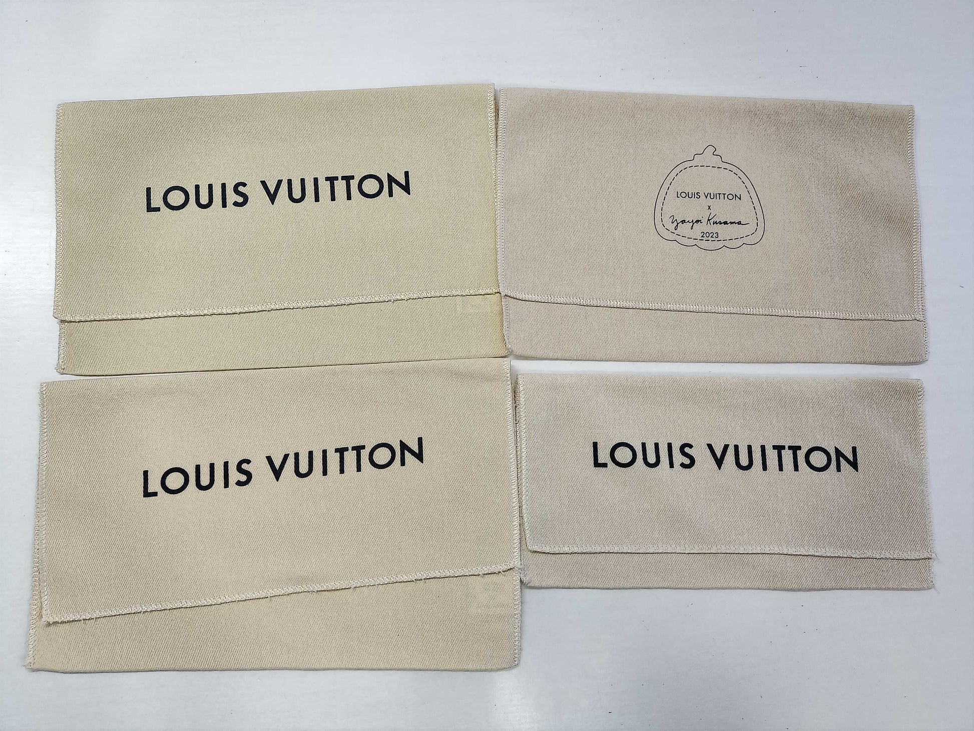 LOUIS VUITTON Current Dust Bags, 15-Piece Set 