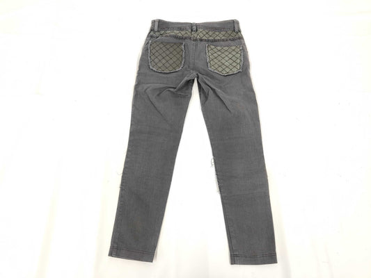 CHANEL CHANEL Runway Black Denim Pants