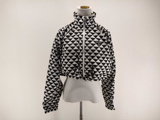 PRADA PRADA PRADA Nylon Jacket 23SS Cropped Length with Hanger Top Jacket