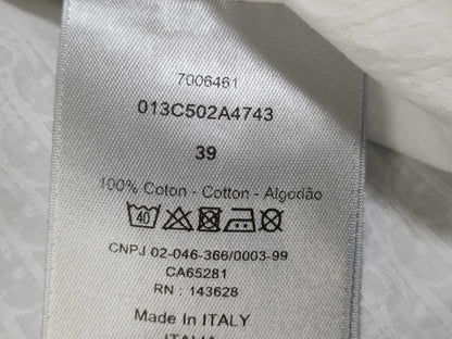 Dior Christian Dior Oblique Pattern Men's Shirt