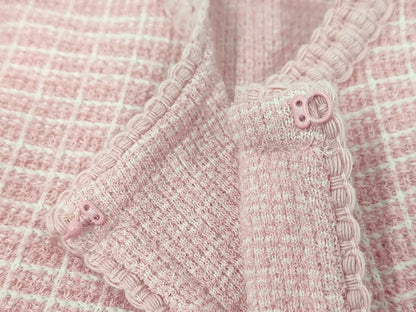CHANEL CHANEL Cardigan/Pink Size 34-36 Equivalent Cardigan