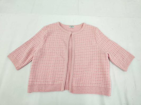 CHANEL CHANEL Cardigan/Pink Size 34-36 Equivalent Cardigan