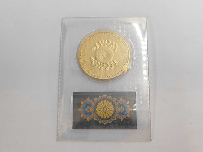 50,000 Yen Wedding Gold Coin, 24K Gold, 18.0g, Other Small Items 