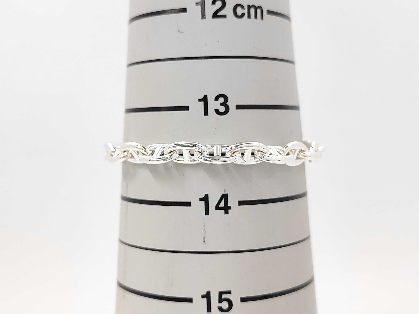 HERMES Chaine d'Ancre 25G Stamp TPM22 Links Bracelet/Bangle