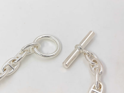 HERMES Chaine d'Ancre 25G Stamp TPM22 Links Bracelet/Bangle