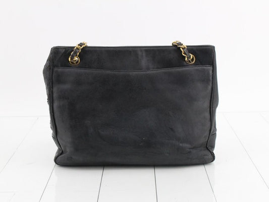 CHANEL Lambskin Coco Mark Seal No. 2 Tote Bag