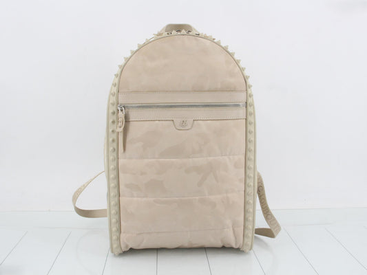 Christian Louboutin Studded Camouflage Backpack