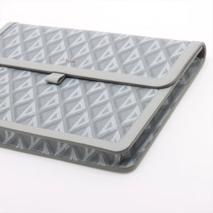 Dior CD Diamond PVC x Leather Second Bag with Box and Bag