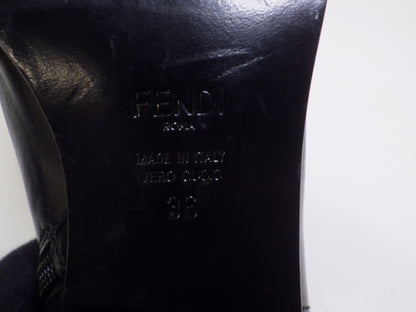 FENDI Leather Short Boots Size 36 Other Shoes