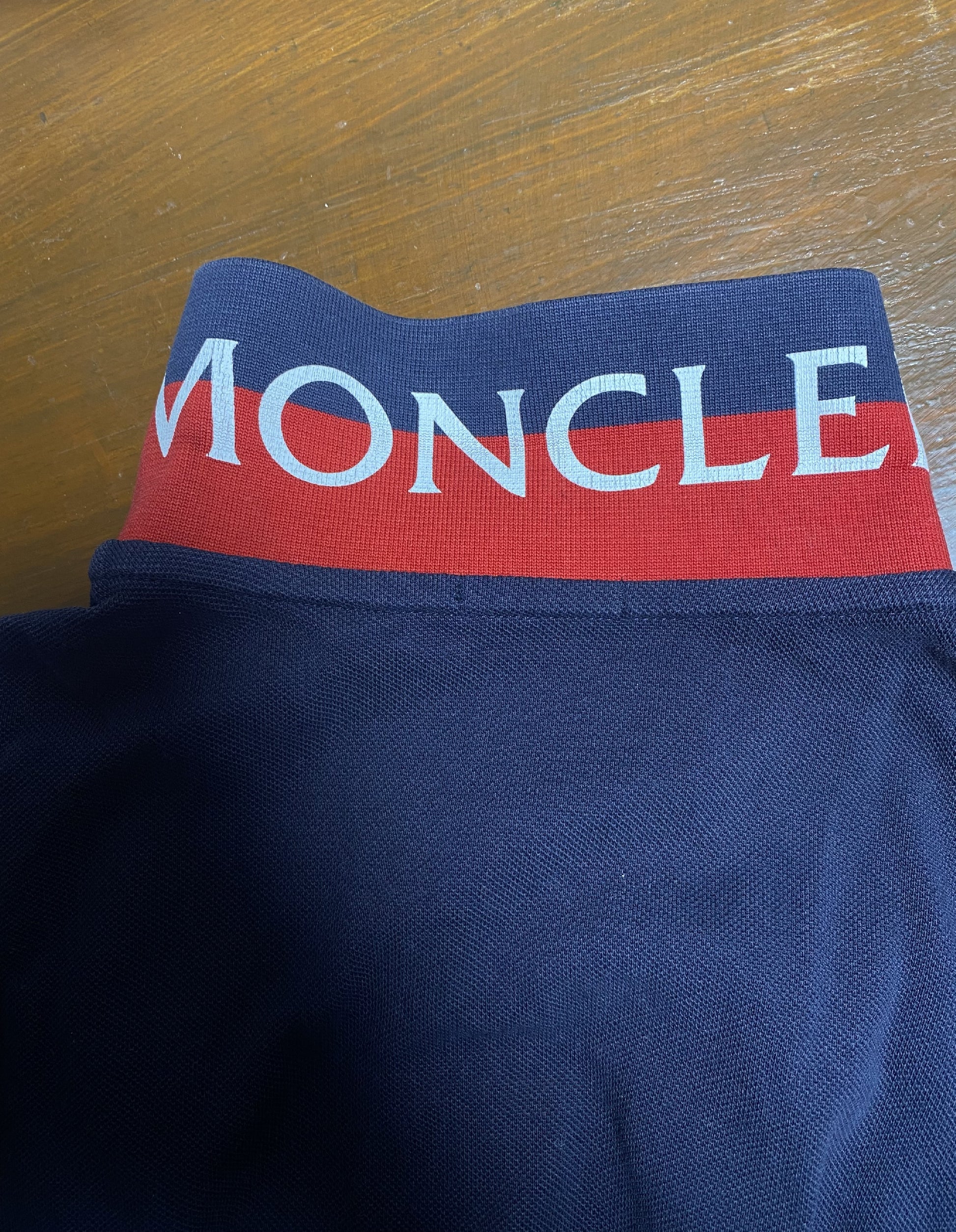 MONCLER polo shirt, size S