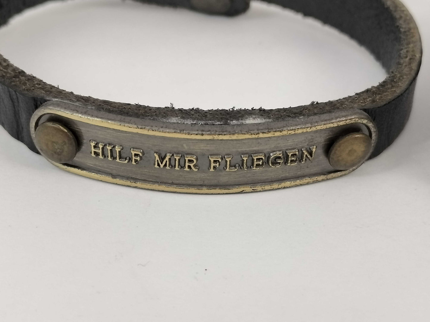 Leather and Metal Bracelet Set Bracelet/Bangle