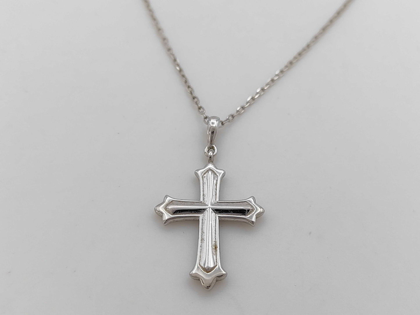 MIKIMOTO Cross K18 5.5g Necklace 