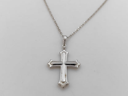 MIKIMOTO Cross K18 5.5g Necklace 