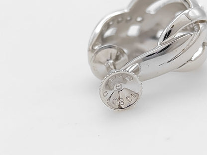 MIKIMOTO D0.08/0.08ct K18 8.8g Earrings 