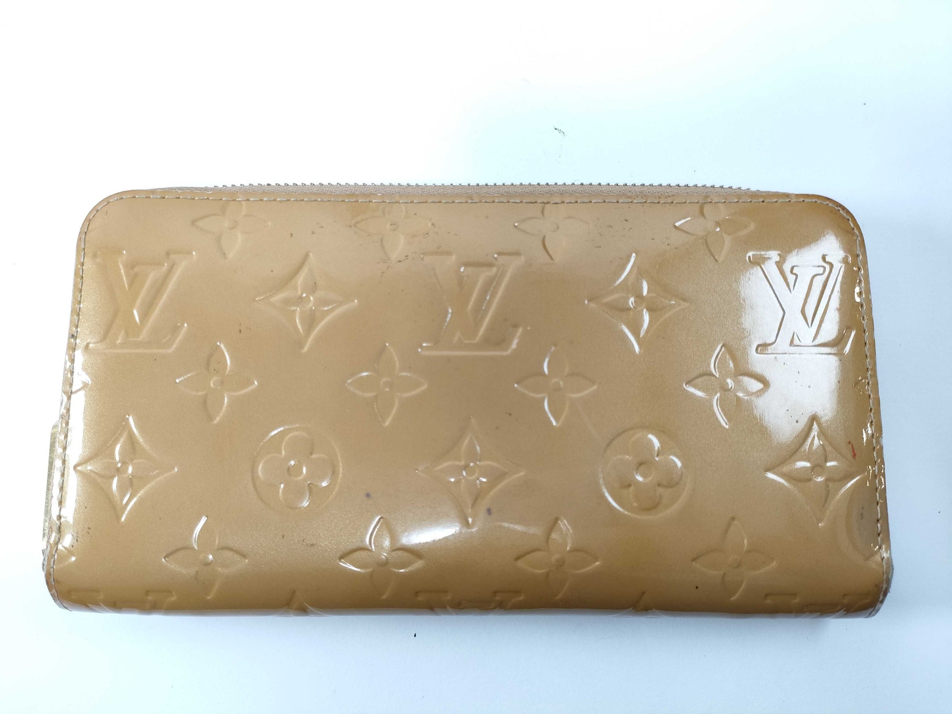 LOUIS VUITTON Vernis Louis Vuitton Long Wallet Vernis Wallet