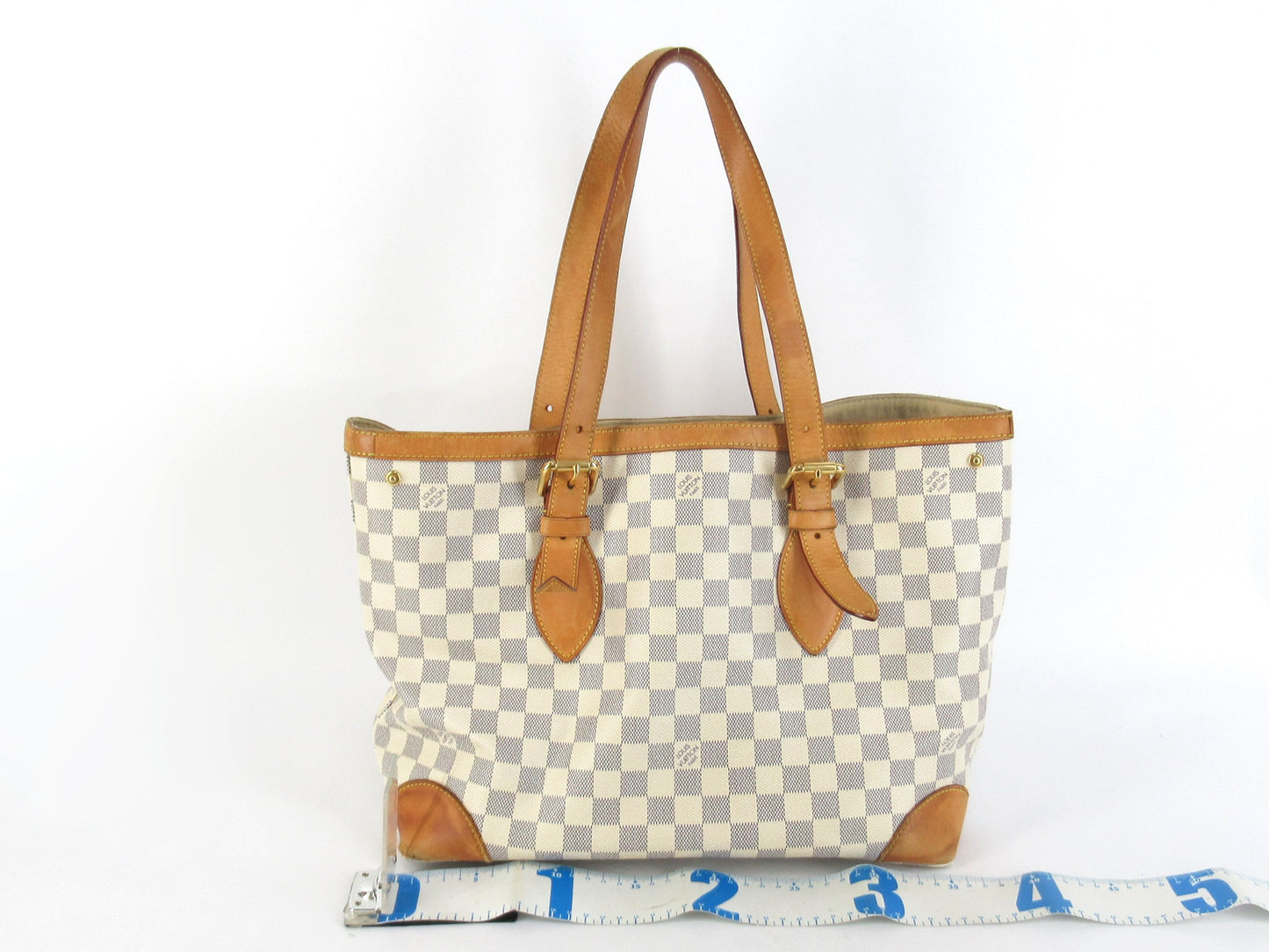 LOUIS VUITTON Damier Azur Louis Vuitton Damier Tote Bag Tote Bag