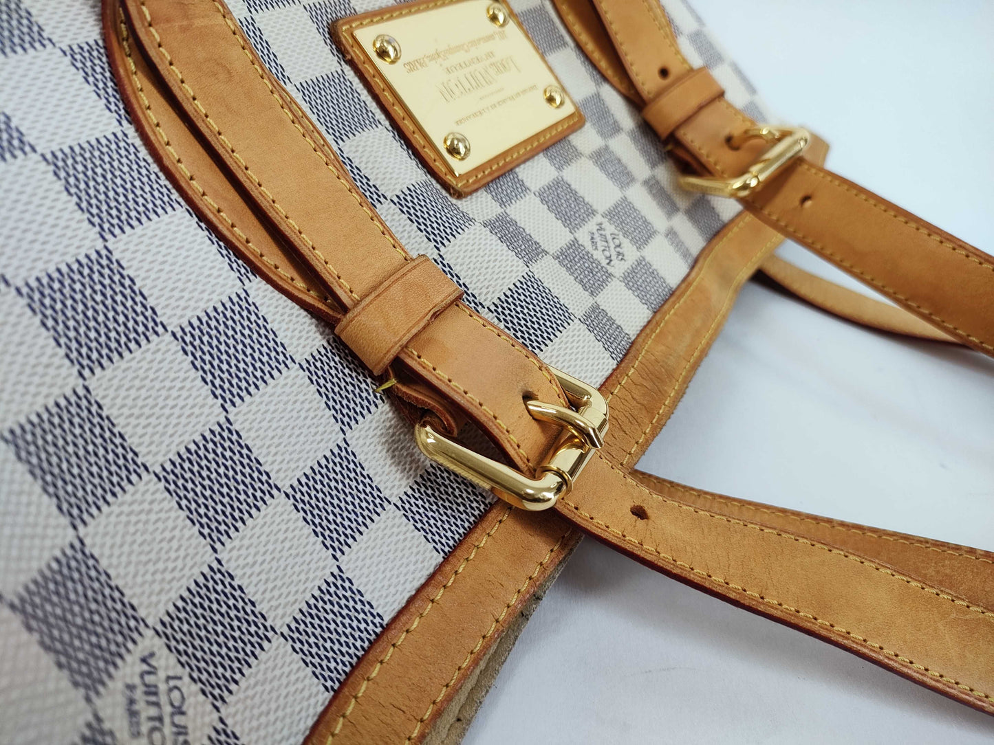 LOUIS VUITTON Damier Azur Louis Vuitton Damier Tote Bag Tote Bag