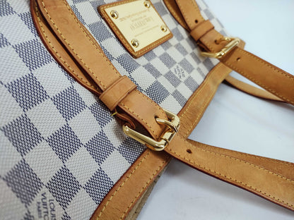 LOUIS VUITTON Damier Azur Louis Vuitton Damier Tote Bag Tote Bag