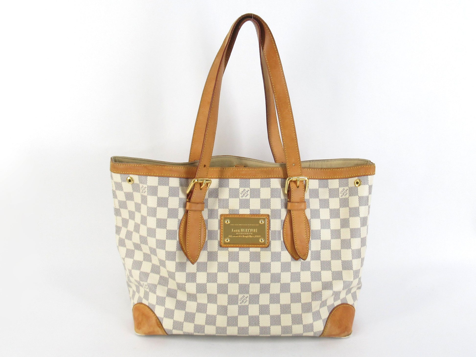 LOUIS VUITTON Damier Azur Louis Vuitton Damier Tote Bag Tote Bag