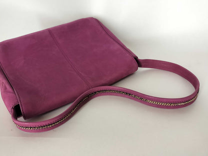 FENDI Mamma Bucket Nubuck Suede Shoulder Bag