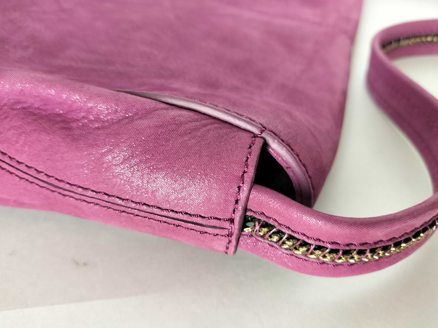 FENDI Mamma Bucket Nubuck Suede Shoulder Bag