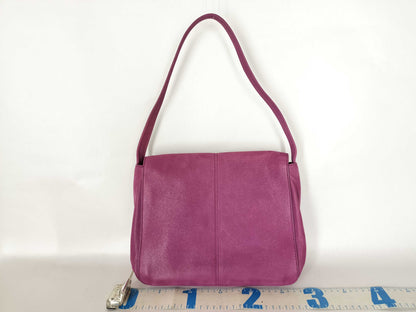 FENDI Mamma Bucket Nubuck Suede Shoulder Bag