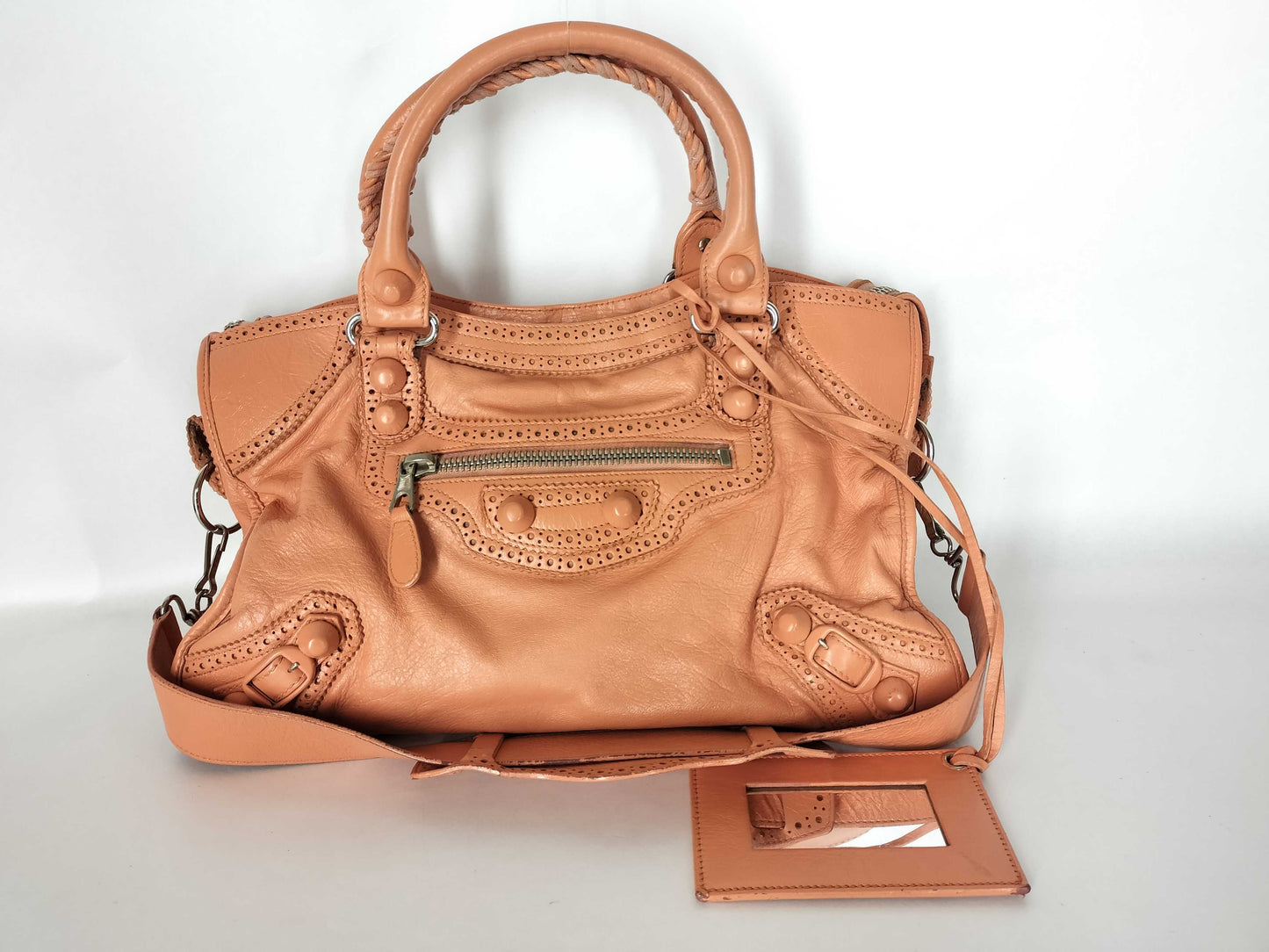 BALENCIAGA The City Giant Shoulder Bag, 2-way shoulder bag