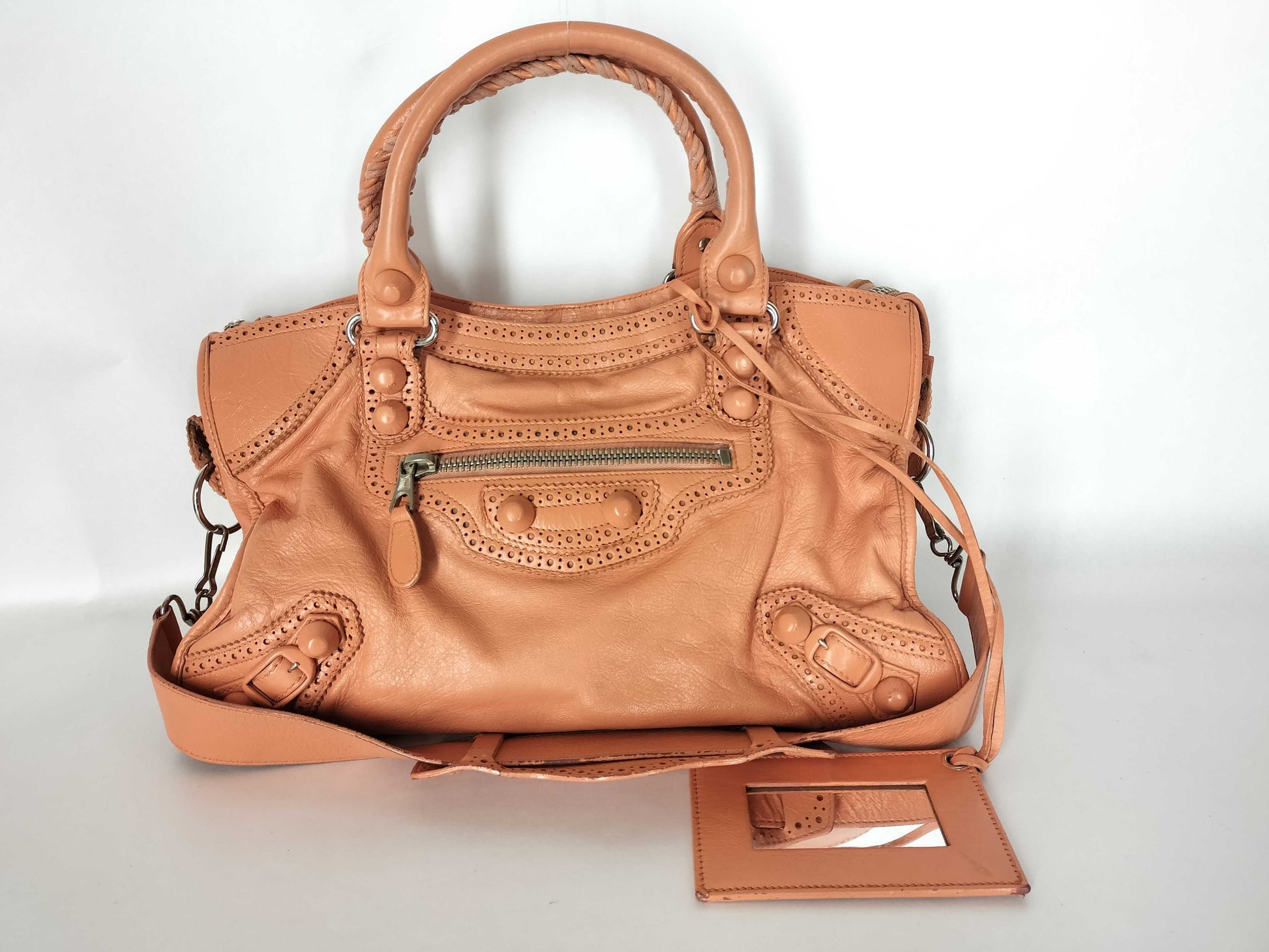 BALENCIAGA The City Giant Shoulder Bag, 2-way shoulder bag