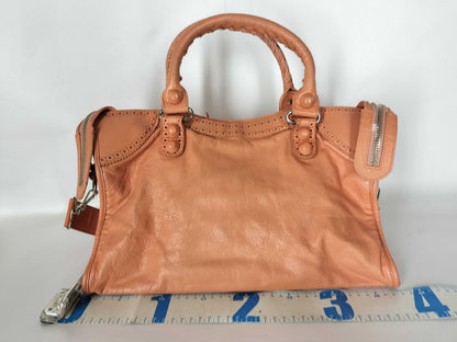 BALENCIAGA The City Giant Shoulder Bag, 2-way shoulder bag