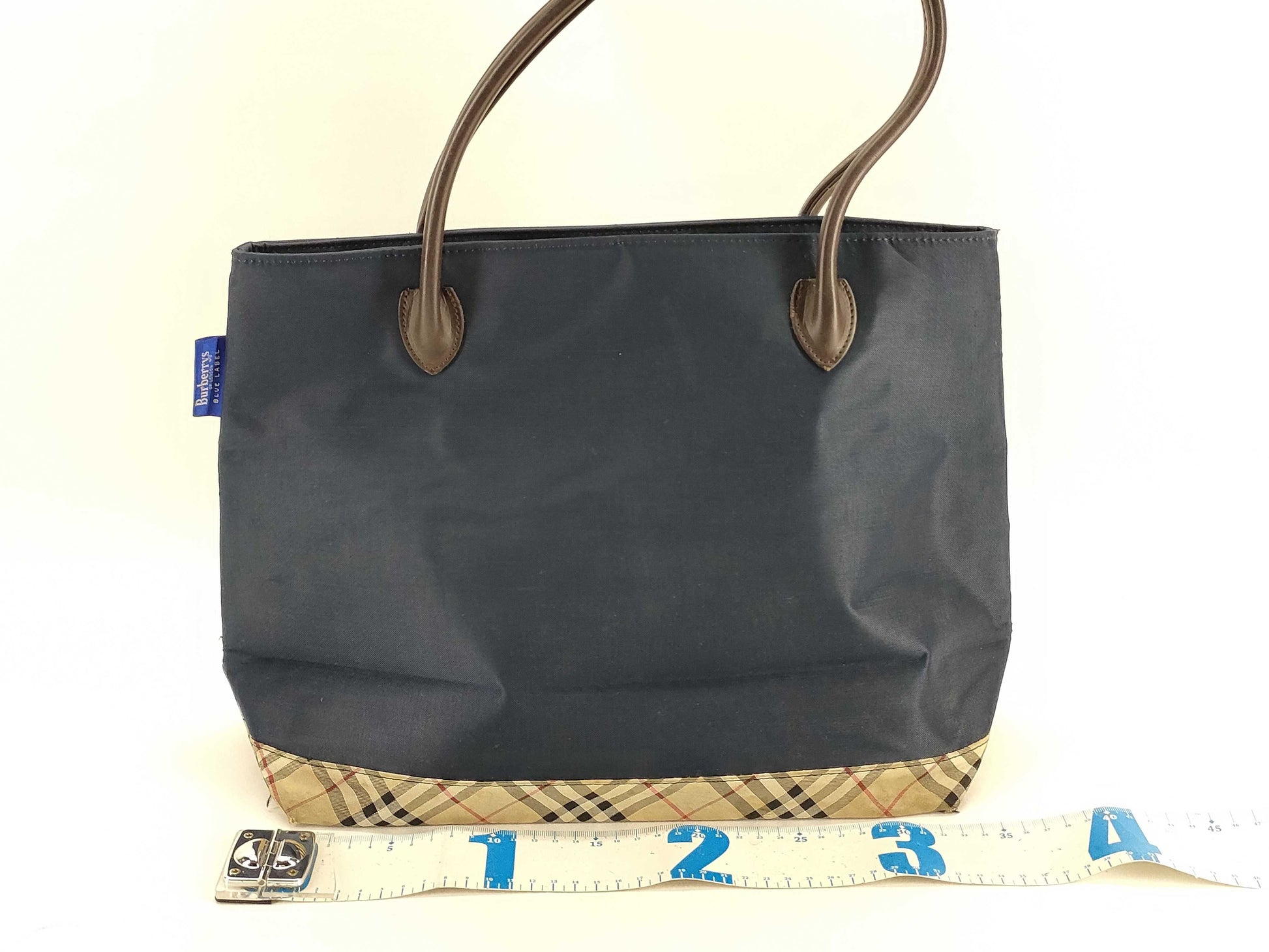 BURBERRY Blue Label Tote Bag Nova Check Tote Bag