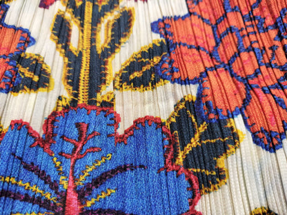 PLEATS PLEASE PLEATS PLEASE Long Skirt Floral Print Multicolor Skirt