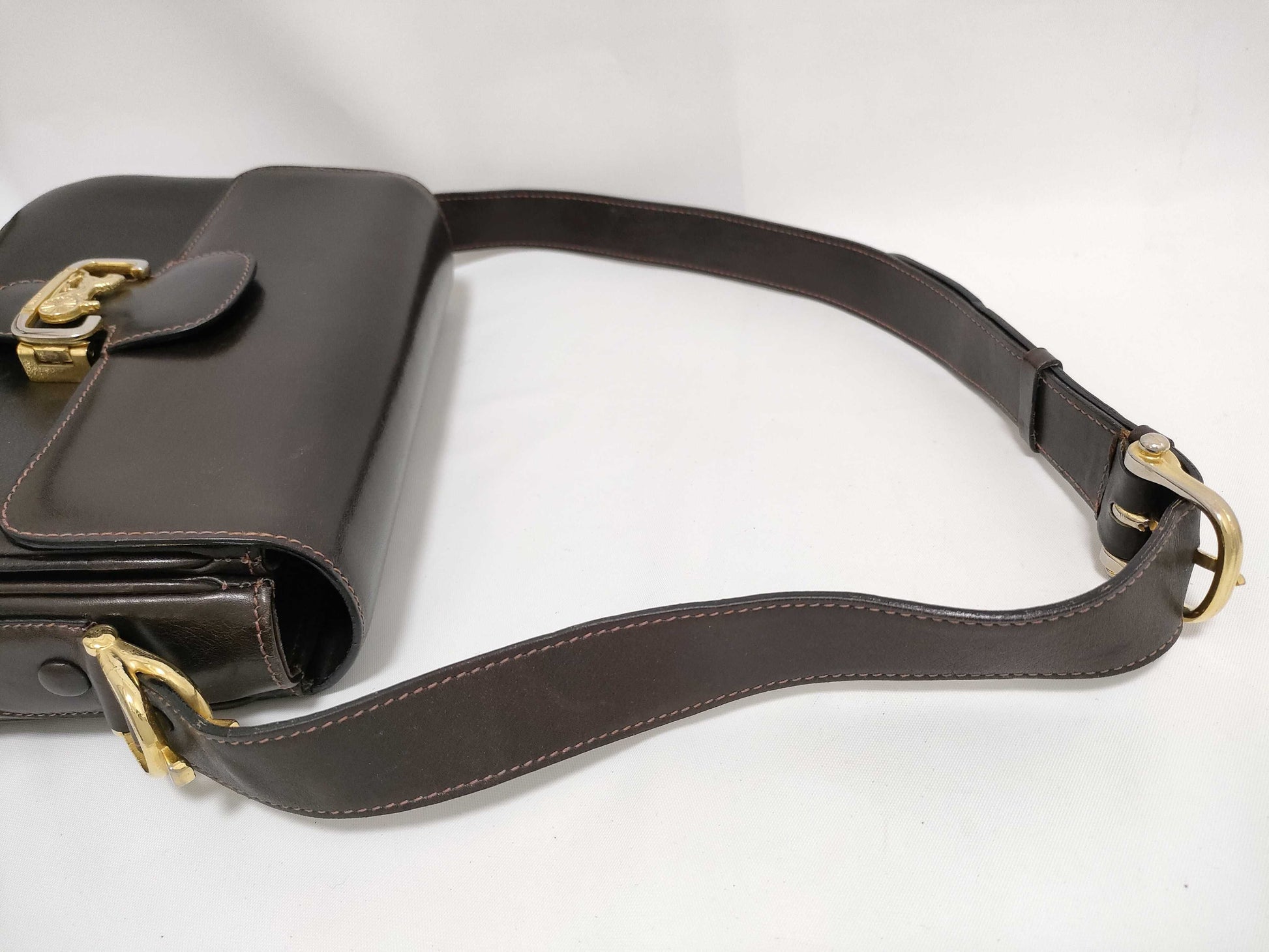 CELINE CELINE Shoulder Leather Shoulder Bag