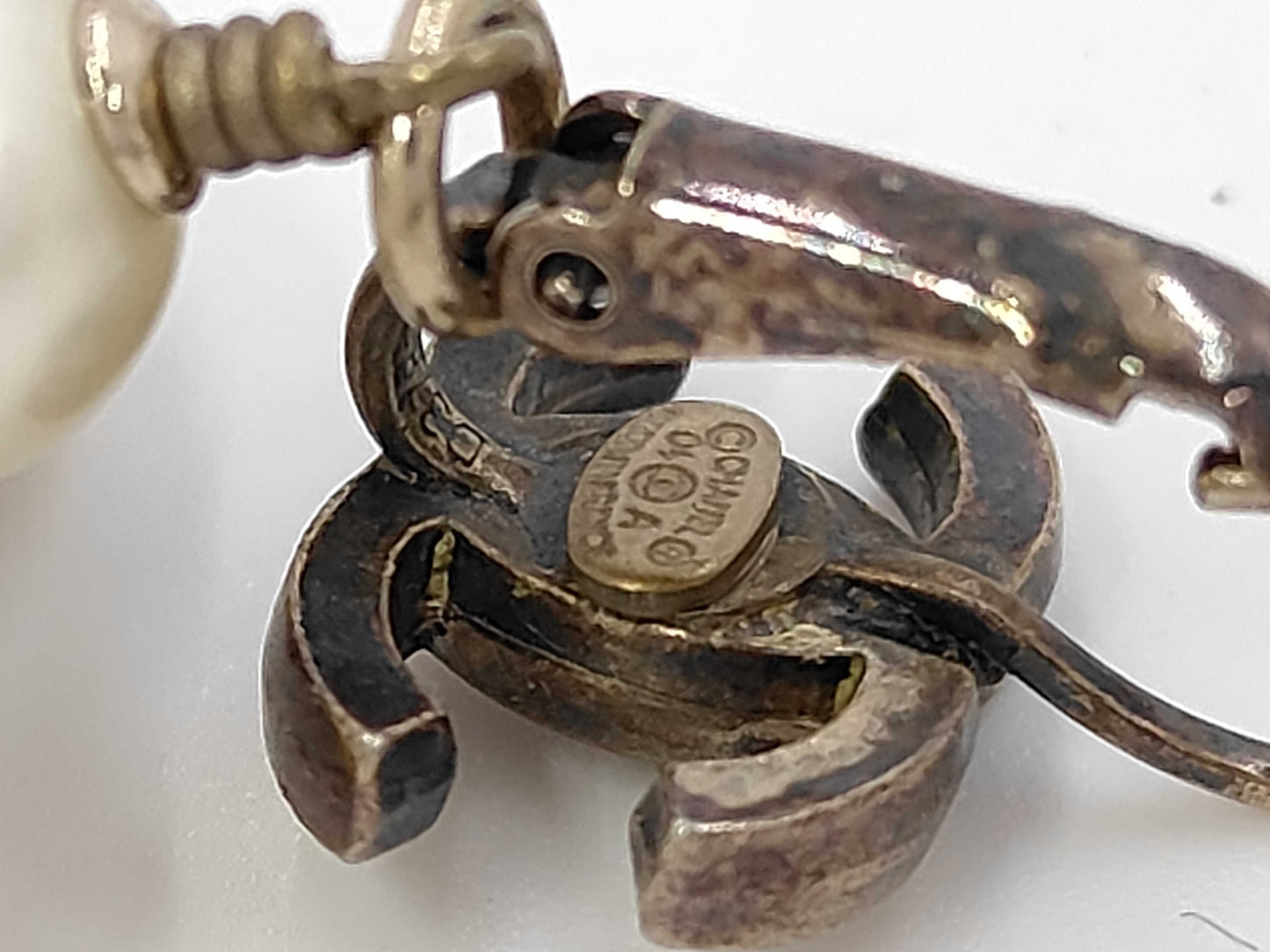 CHANEL CHANEL Earrings Pearl Earrings